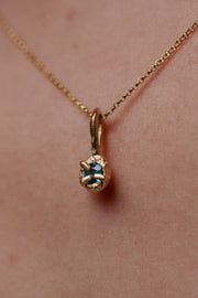 Pingente Topázio Dourado