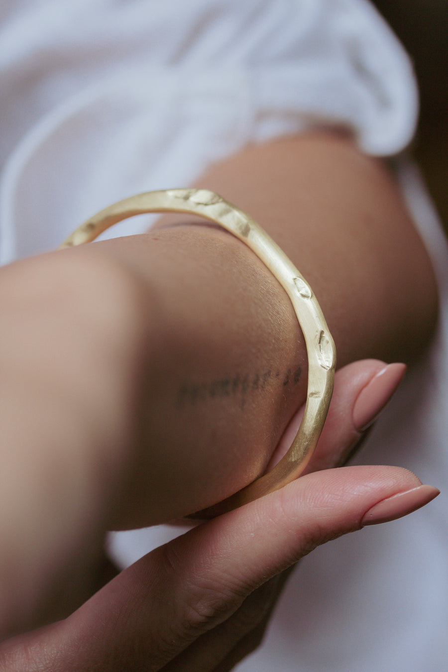 Bracelete Fluir Latão