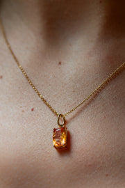 Pingente Topázio Imperial P Ouro 18k