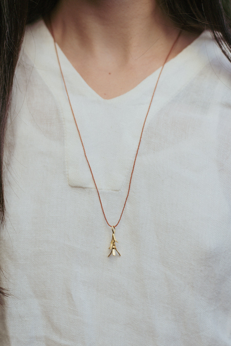 Pingente Alecrim M Dourado