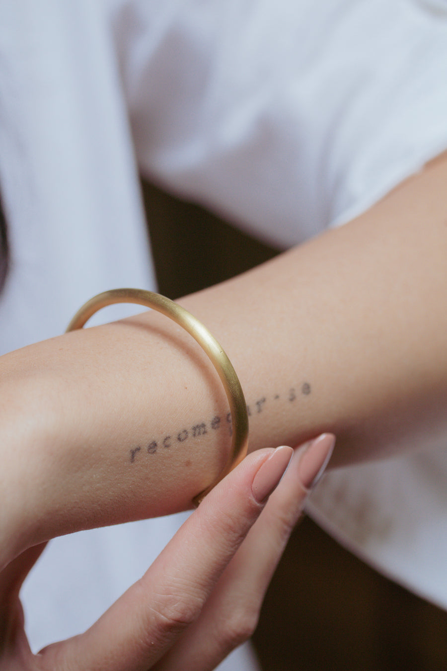 Bracelete Liso Fio Redondo