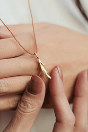 Pingente Alecrim M Dourado