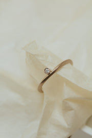 Anel Organic Luz 2mm