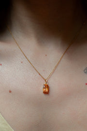 Pingente Topázio Imperial P Ouro 18k