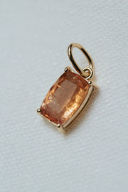 Pingente Topázio Imperial P Ouro 18k