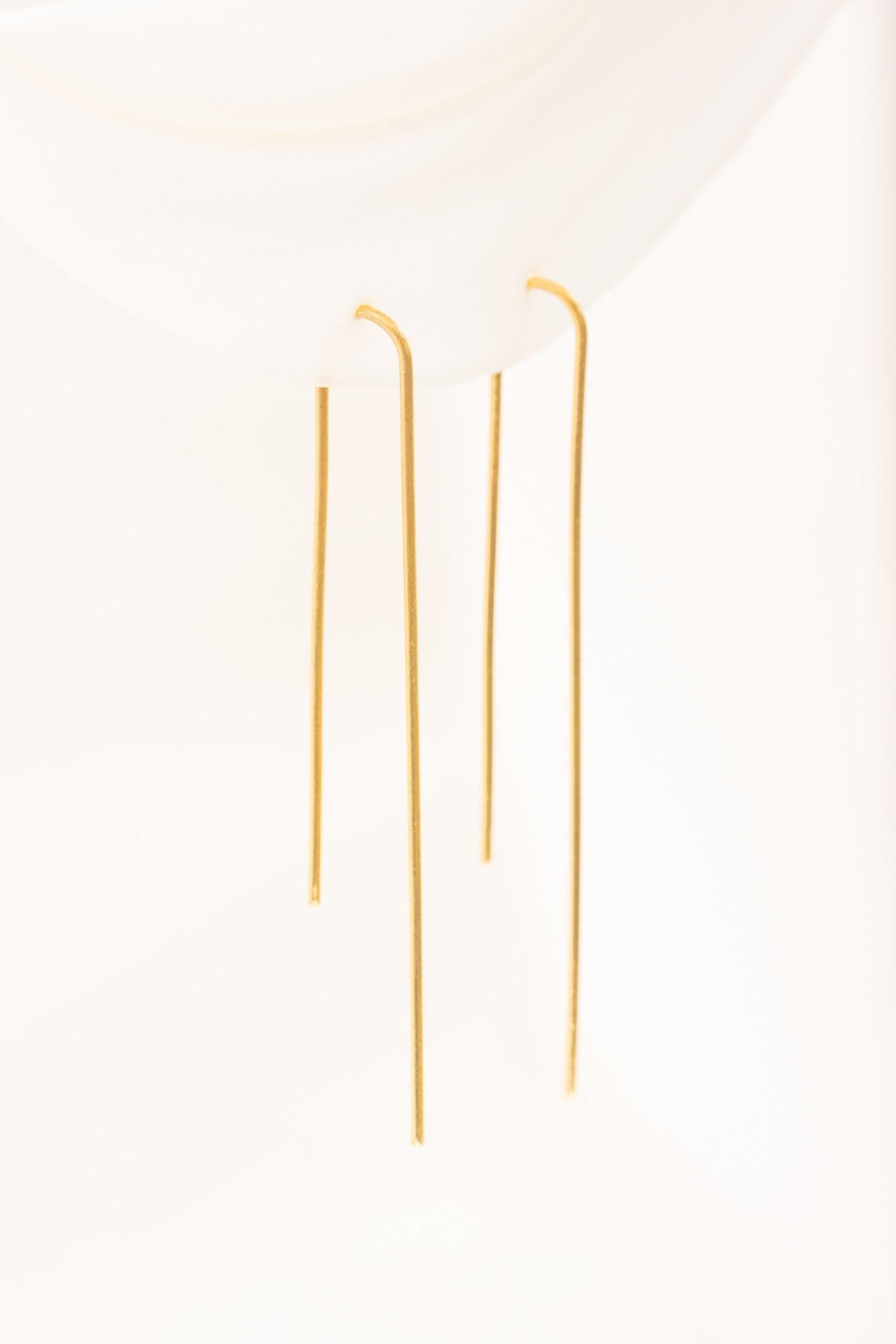 Brinco Minimalista Dourado