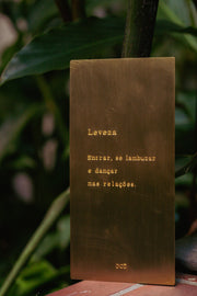 Placa Leveza