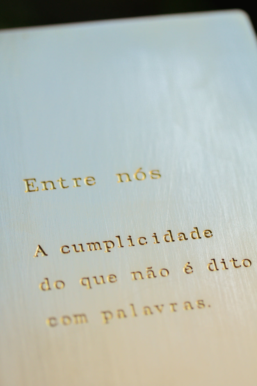 Placa Entre Nós
