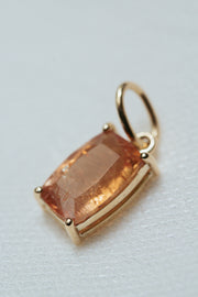 Pingente Topázio Imperial P Ouro 18k