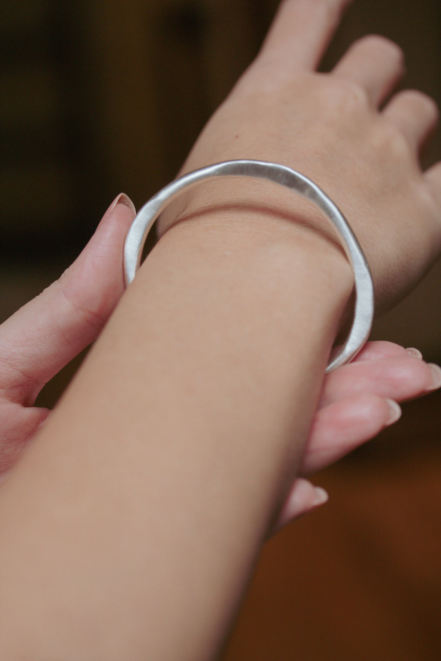 Bracelete Fluir Prata