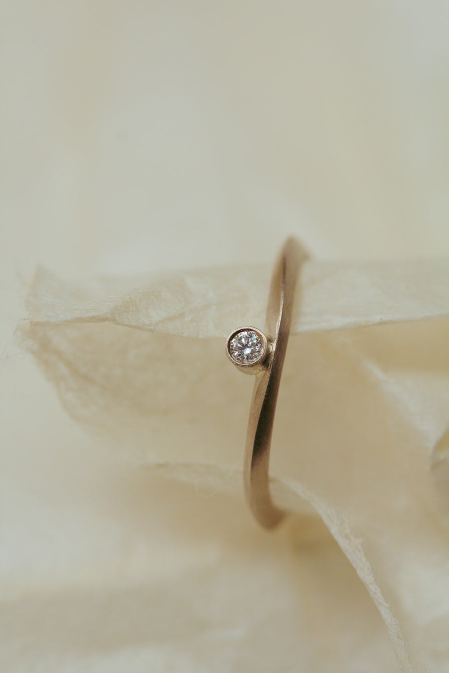 Anel Organic Luz 2mm