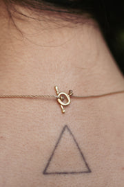 Cordão Fluir Dourado