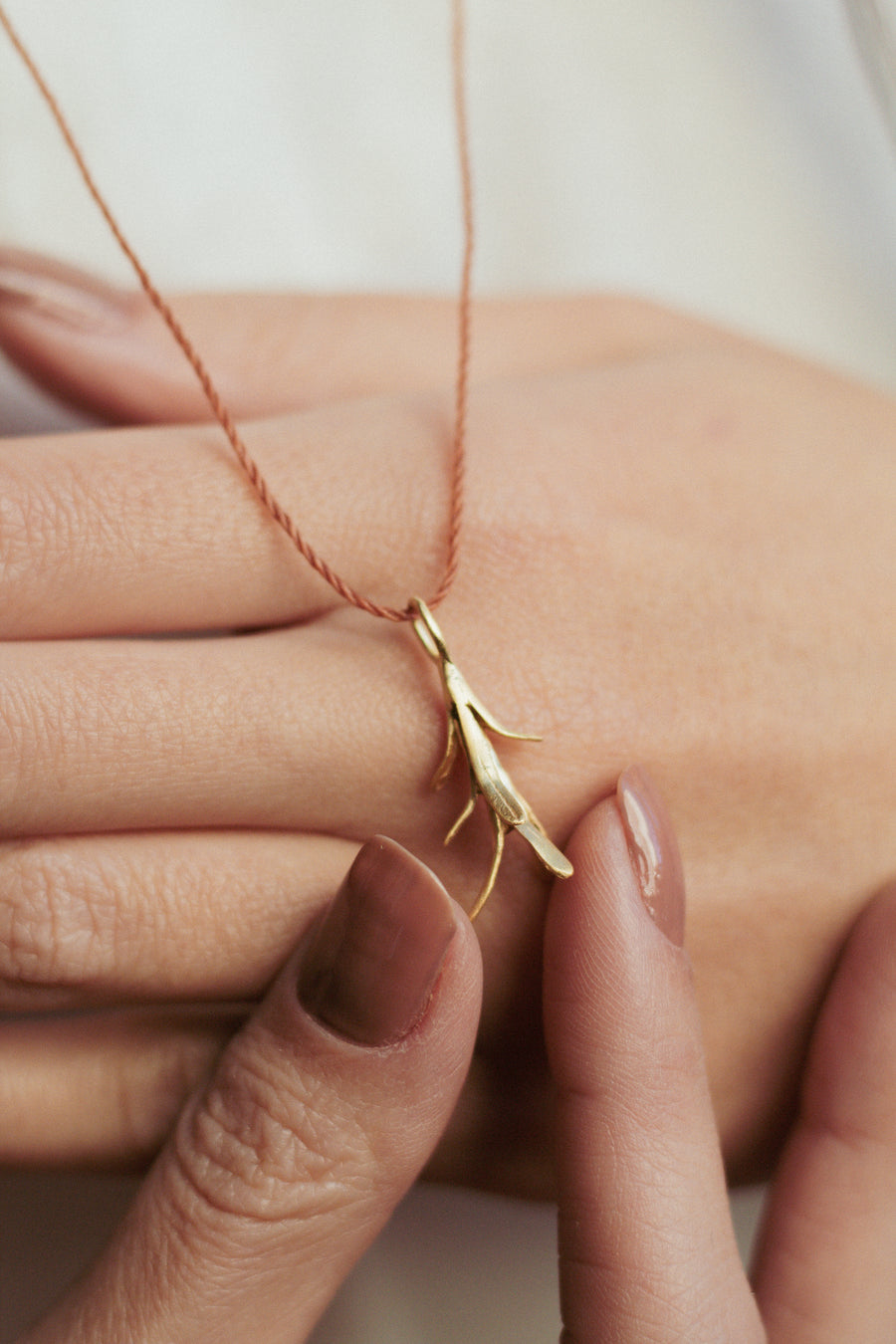 Pingente Alecrim M Dourado