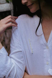 Vaso Broche Prata