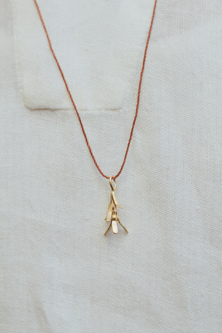 Pingente Alecrim M Dourado