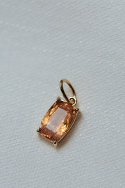 Pingente Topázio Imperial P Ouro 18k