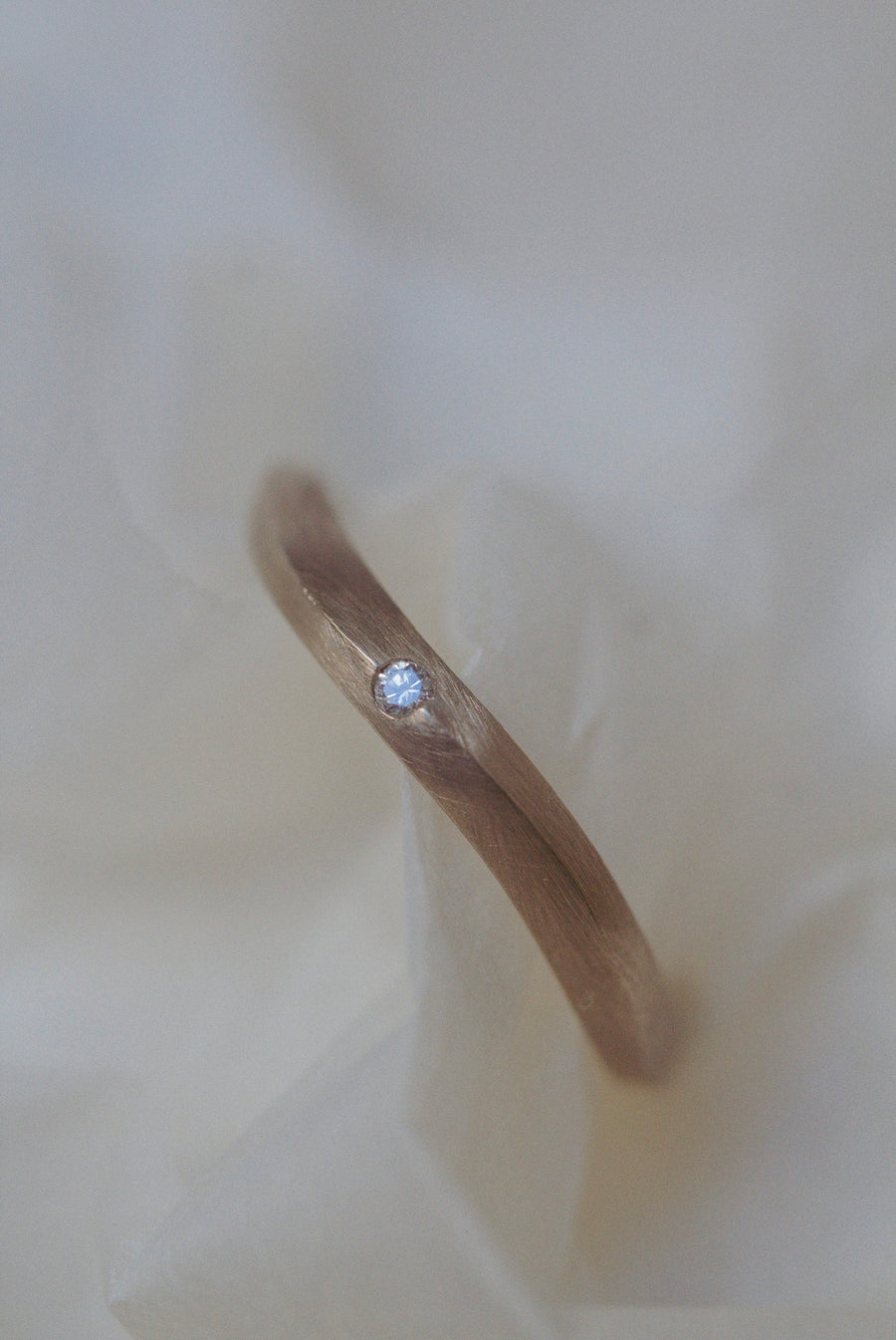 Aliança Organic 2.5 mm com Brilhante