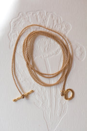 Cordão Fluir Dourado