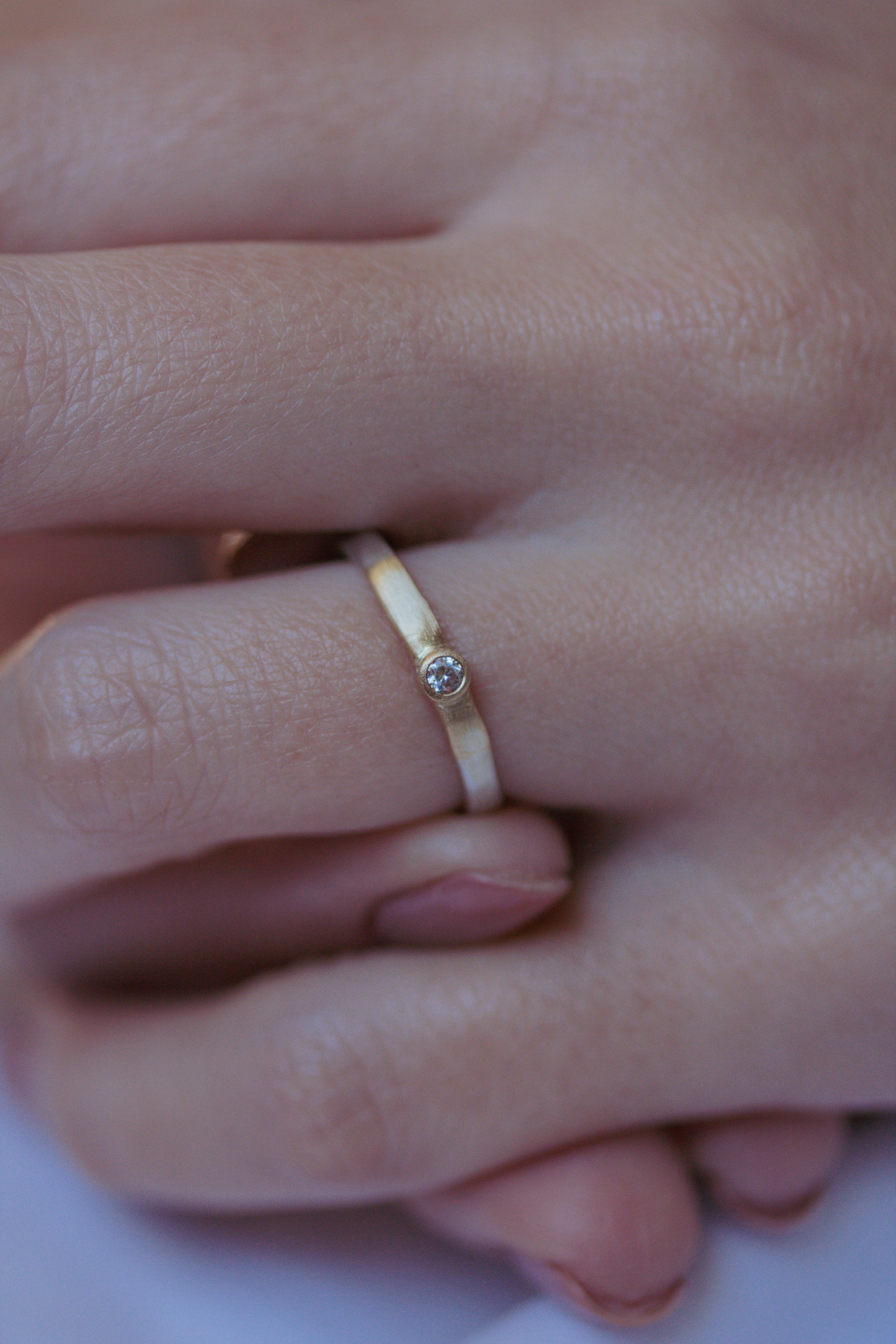 Solitário Encontro Prata 950 com Zirconia