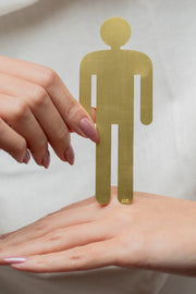 Placa de Sinalização para Banheiro