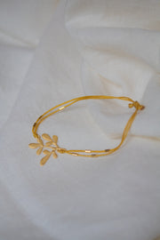 Pulseira  Arruda Dourada